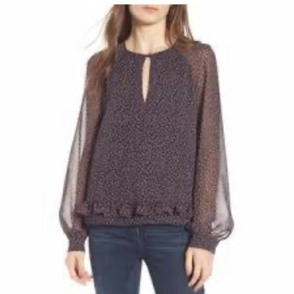 Rebecca Minkoff Tops - Rebecca Minkoff Black Sheer Blouse